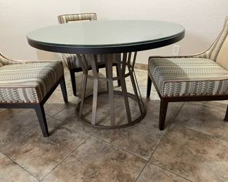 cam round table and chair
