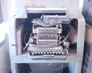 Antique teletype