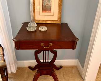 Matching Harp side tables