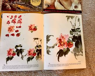 Vtg. Painting books 