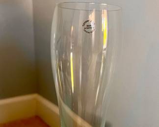 1 of 2 NEW Tiffany & Co, Pilsner glasses (other glass is in original wrapping) 