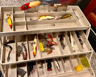 Vintage fishing lures