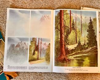 Vtg. Painting books 