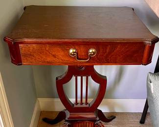 Matching Harp side tables