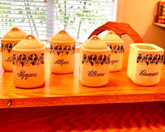 Vtg. Canister set - made in Germany