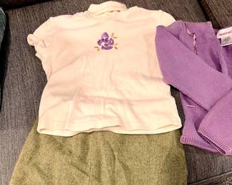 Child's size American Girl Doll clothes