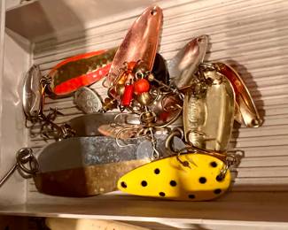 Vintage fishing lures
