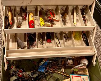 Vintage fishing lures