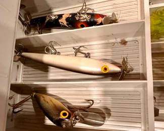 Vintage fishing lures