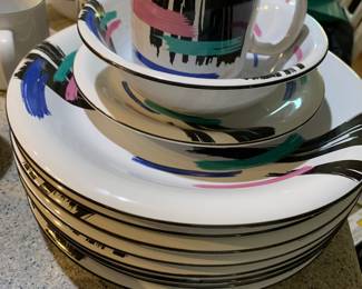 Set of Design Concepts 1992 Dishes 