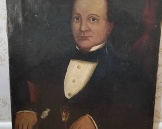 Antique Original Portrait Painting