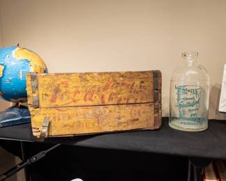 Early Shreveport Coke Crate, Shreveport Electrified water bottle