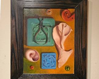 Original oil on canvas, unsigned