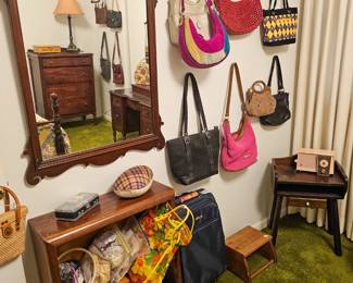Sewing notions, handbags