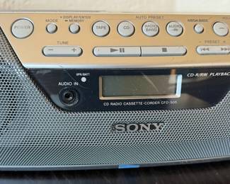 Sony boom box
