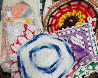 Vintage kitchen linens