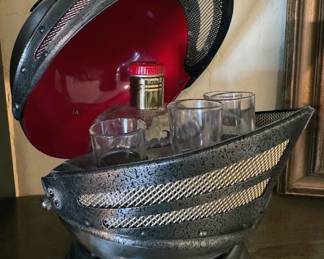 Knight’s helmet bar set