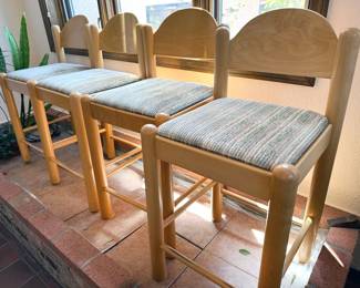 1970s Hank Lowenstein Padova chairs (4)