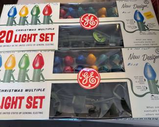Vintage Christmas lights