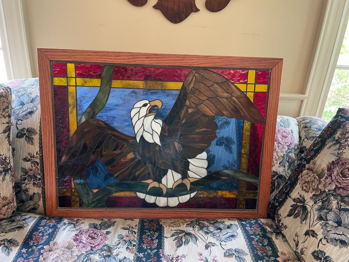 Stained Glass Eagle