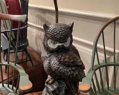 Lamp, owl base