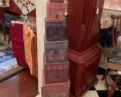 Stacking decorative boxes