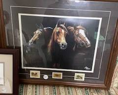 Entering the Light by Susan Morton framed artwork