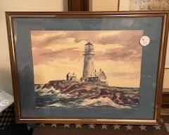 Lighthouse print