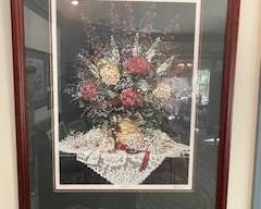 Framed print, Gilda's Basket