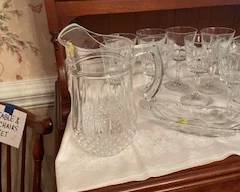 Crystal pitcher