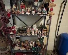 Assorted Christmas decorations