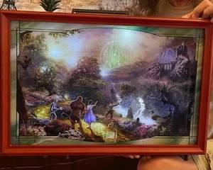 Thomas Kincaide Illuminated Panorama-Wizard of Oz