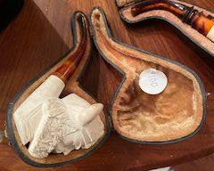 Meerschaum Pipe in case