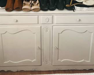 Antique white dresser