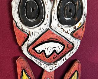 Carving/wall hanging by Tikibosko