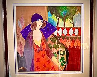 Issac Tarkay serigraph 