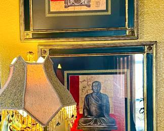 You will find Asian decor