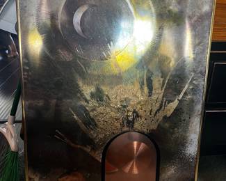 Mixed media: Dale Clark multi media art work 