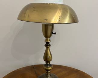Beautiful Brass/glass lamp