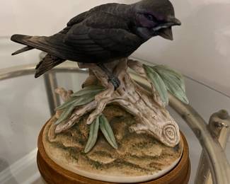 LOTS OF BIRD FIGURINES