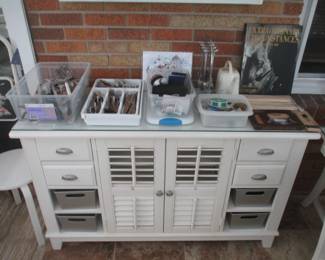 White buffer, like brand new