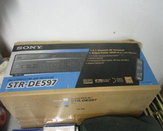 Sony stereo equipment 