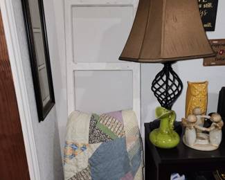 Quilt Ladder - Vintage Quilt