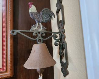 Chicken Iron Dinner Bell