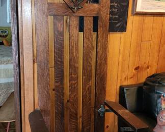 Antique Hall Tree - All Original 