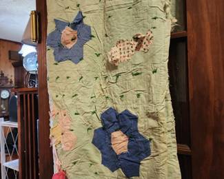 Vintage Handmade Quilt 