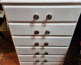 5 Drawer Jewelry Cabinet 