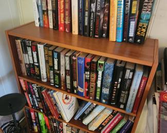books and bookshelf