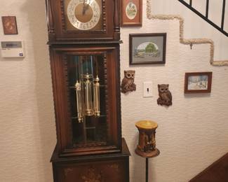 Black Forest grandfather clock