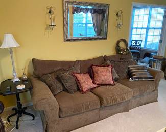 Sofa, Mirror & End Table